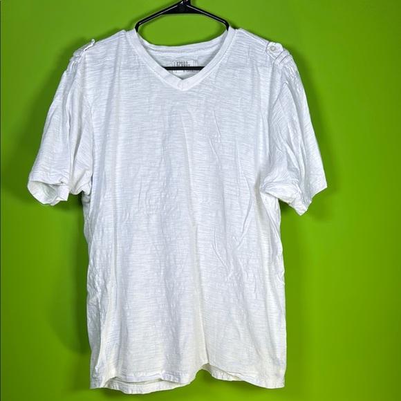 Free Planet Other - Free Planet White Short Sleeve Crew Neck Tee